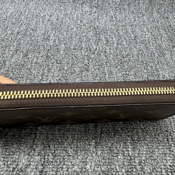 Louis Vuitton Clemence Brown Monogram Canvas Wallet 375-082025 - Picture 6 of 8